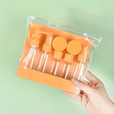 7 Pcs Separate Portable Travel Plastic Mini Spray Bottle Set